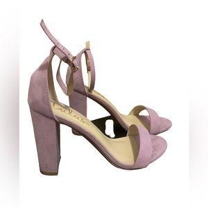 Lulu’s Women’s Taylor Chunky 4in High Heels Size 7 Dusty Lilac